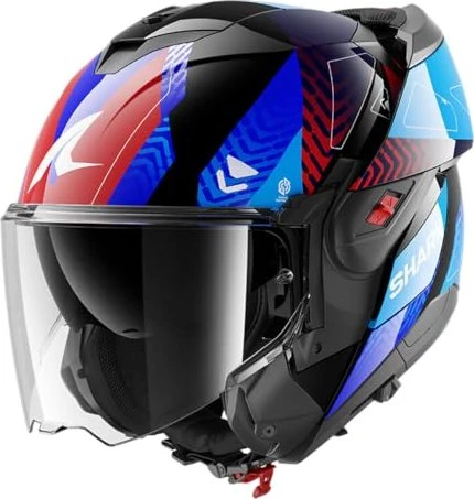 Shark OXO Ready schwarz/blau/rot