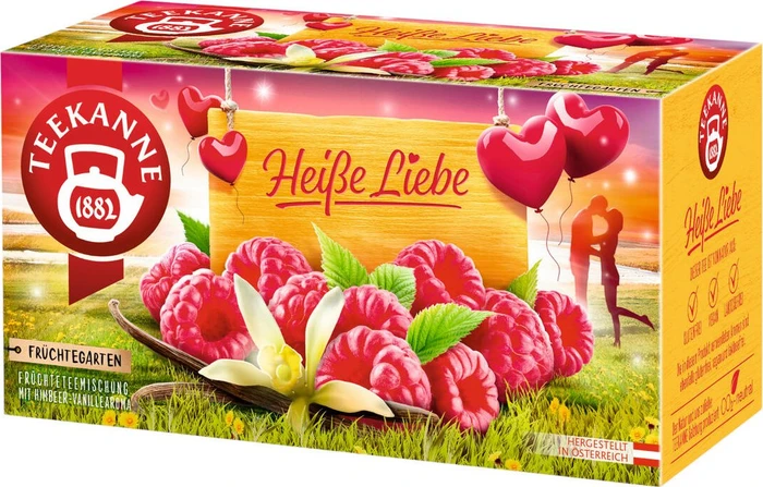 Teekanne Heiße Liebe Tee Beutel, 20 Stück