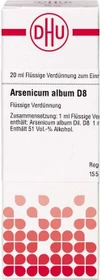 DHU Arsenicum album D8 Lösung, 20ml