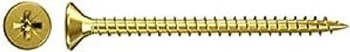 fischer ClassicFast FSPII CZF YC 500 PZ2 Spanplattenschraube, 4.5x50mm, 500 Stück