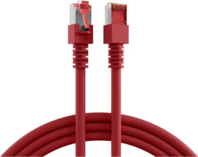 EFB Elektronik Patchkabel, Cat6, S/FTP, RJ-45/RJ-45, 0.15m, rot