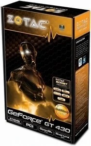 Zotac GeForce GT 430 passiv, 512MB DDR3, VGA, DVI, HDMI