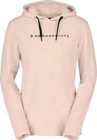 Scott No Shortcuts Hoodie sugar pink (Damen)