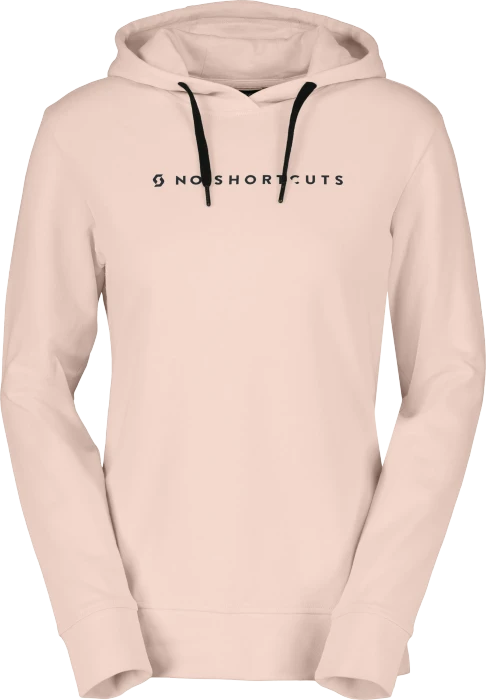 Scott No Shortcuts Hoodie sugar pink (Damen)