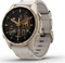 Garmin Fenix 8 43mm Sapphire soft gold/limestone leather Vorschaubild