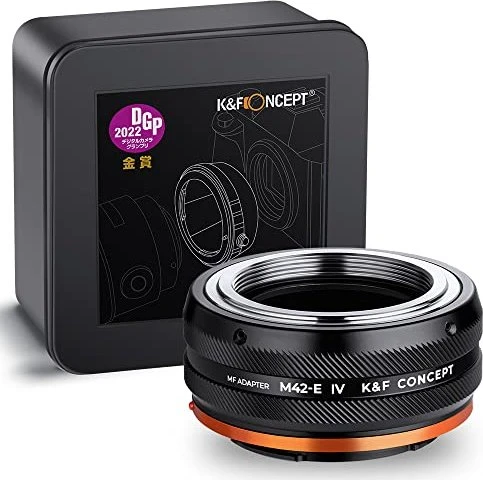 K&F Concept Adapter für M42 Objektiv auf Sony E