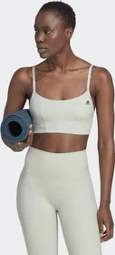 adidas Yoga Studio Light-Support Sport-BH linen green/carbon (Damen)