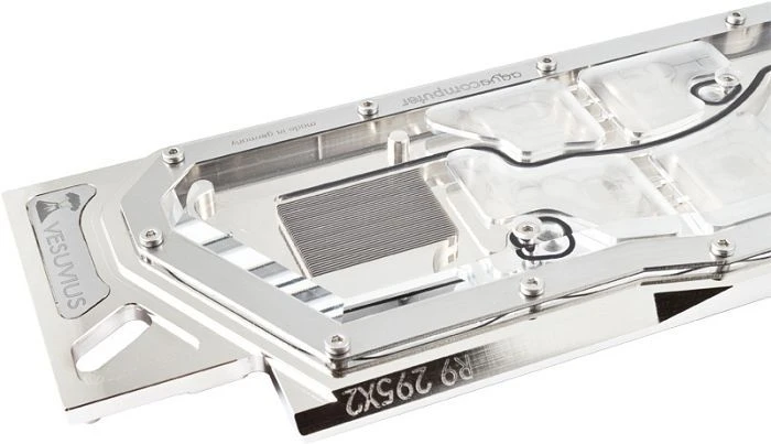 Aqua Computer kryographics Vesuvius R9-295X2, Nickel