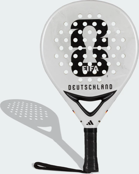 adidas GER OLP WC2026 Padel-Tennisschläger white/carbon/solar red/yellow