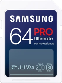 Samsung PRO Ultimate R200/W130 64GB, UHS-I U3, Class 10