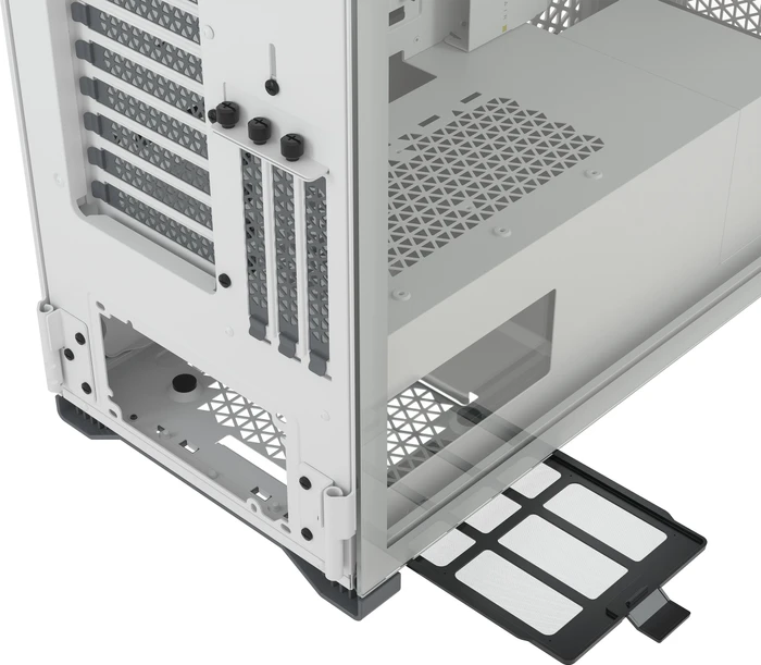 Corsair 7000D Airflow, weiß, Glasfenster