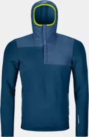 Ortovox Fleece Plus Anorak petrol blue (Herren)