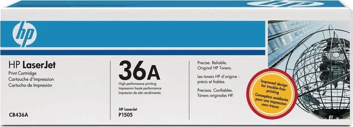 HP Toner 36A schwarz
