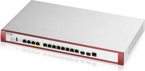 Zyxel ZyWALL USG FLEX 700H UTM Rackmount Firewall, 12x RJ-45, 2x SFP+, 30W PoE+, Service Bundle, 1 Jahr