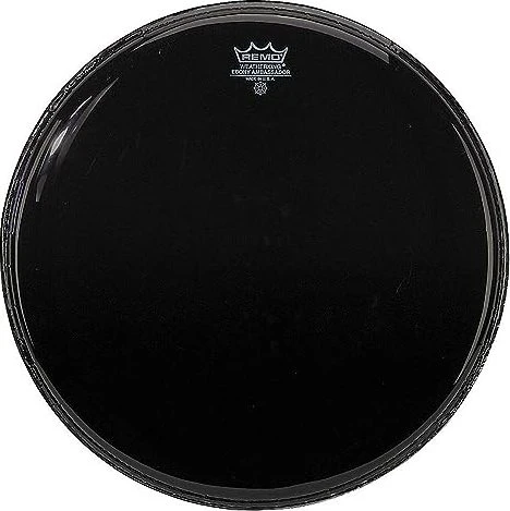 Remo Ambassador Ebony Bass 22"