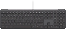Logitech K620 Signature Slim Wired for Business, Graphite, USB, ES