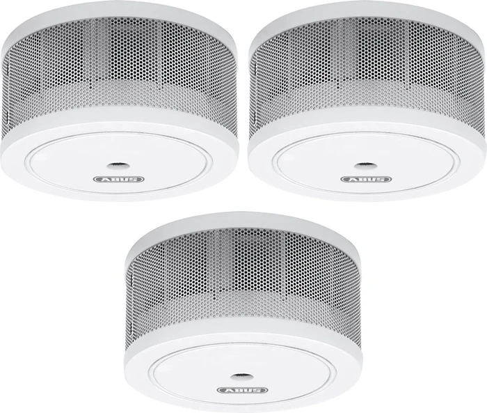 ABUS Security-Center GRWM30600, Rauchmelder, 3er-Pack