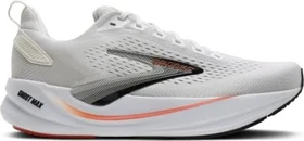 Brooks Ghost Max 4 weiß/rot/schwarz (Herren)