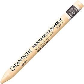 Caran d'Ache Neocolor II Aquarelle Wachskreide, fleischfarbig, 10er-Pack