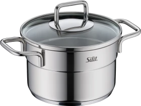 WMF Silit Extra Cook Mini-Kochtopf mit Deckel 14cm 1.3l