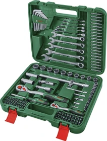 Bosch DIY Universal Handwerkzeugset inkl. Koffer, 134-tlg.
