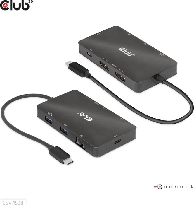 Club 3D 7in1 Portable Dock, USB-C 3.1 [Stecker]
