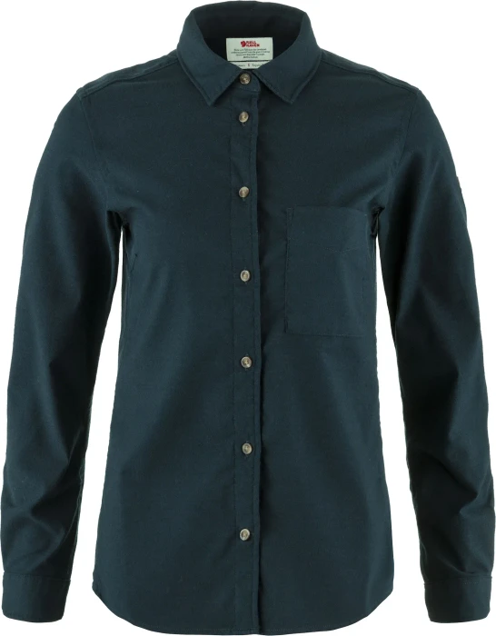 Fjällräven Singi Fjäll Hemd langarm dark navy (Damen)