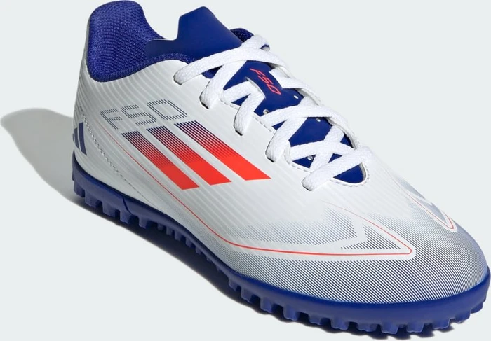 adidas F50 Club TF cloud white/solar red/lucid blue (Junior)