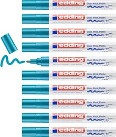edding 750 Lackmarker hellblau, 10er-Pack