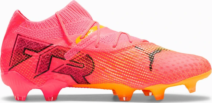 Puma Future 7 Ultimate FG/AG sunset glow/puma black/sun stream (Damen)