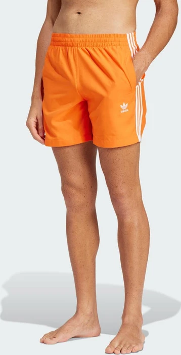adidas Originals Adicolor 3-Streifen Badeshorts orange (Herren)