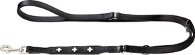 Hunter verstellbare Führleine Swiss 13/200, 2m, schwarz