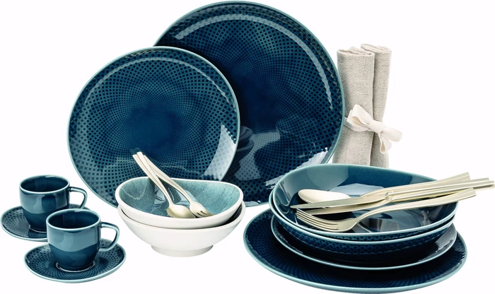 Rosenthal Junto Ocean Blue Kombiservice, 24-tlg.