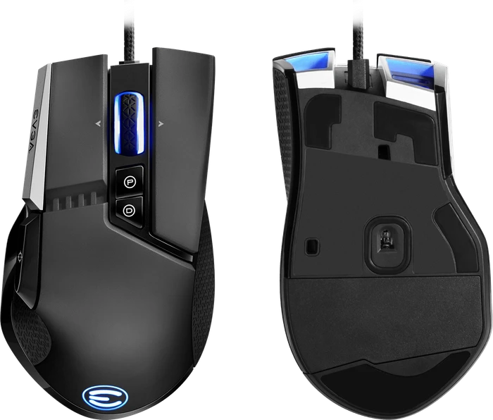 EVGA X17 Gaming Maus schwarz, USB
