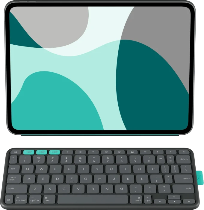 Logitech Flip Folio für iPad Pro 11" (M4/M5) und iPad Air 11" (M2/M3), Graphite, ND