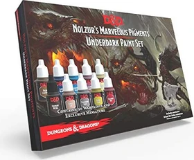 Army Painter Warpaints Dungeons & Dragons Nolzur's Marvelous Pigments Underdark Farbset, 10-tlg.