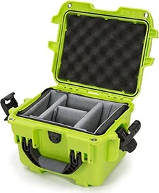 Nanuk 908 Schutzkoffer mit Trennwand Limette