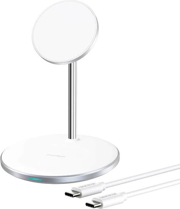 Choetech T581 2in1 2-in-1 Wireless Charger Holder weiß