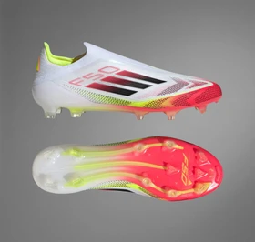 adidas F50 Elite Laceless FG cloud white/core black/solar yellow
