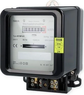 NZR Wechselstromzähler mechanisch, geeicht 10(60)A 1x230V