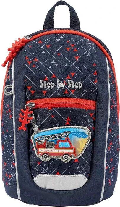 Step by Step Kiga Mini Fire Truck Finn Kindergartenrucksack