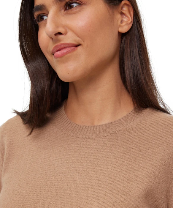 Falke Luxury Rundhals Pullover camel (Damen)