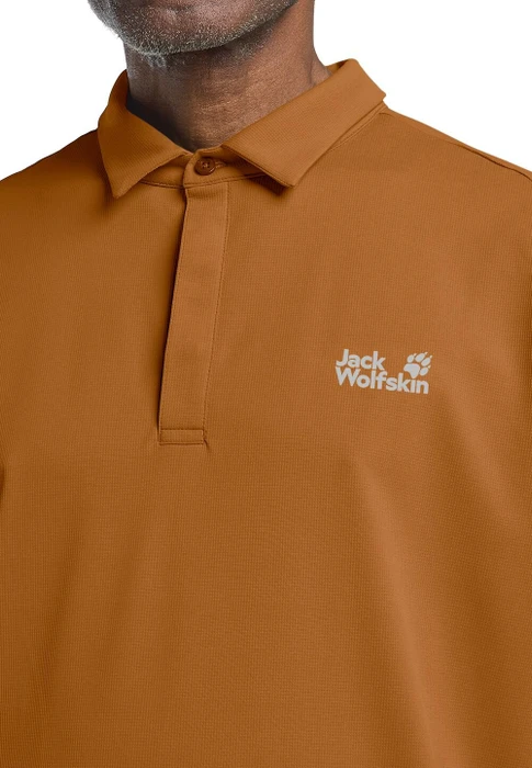 Jack Wolfskin Delgami Poloshirt kurzarm autumn leaves (Herren)