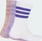 adidas Stonewash Crew Socken magic lilac/magic mauve/white/pure purple, 3 Paare Vorschaubild