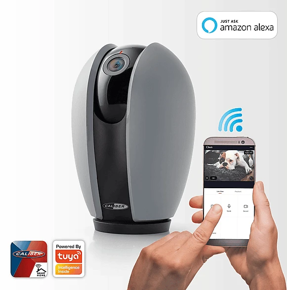 Caliber 2.0MP 1080P Pan/Tilt WiFi IP Kamera