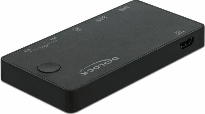 DeLOCK 2-fach HDMI/USB-C KVM-Switch