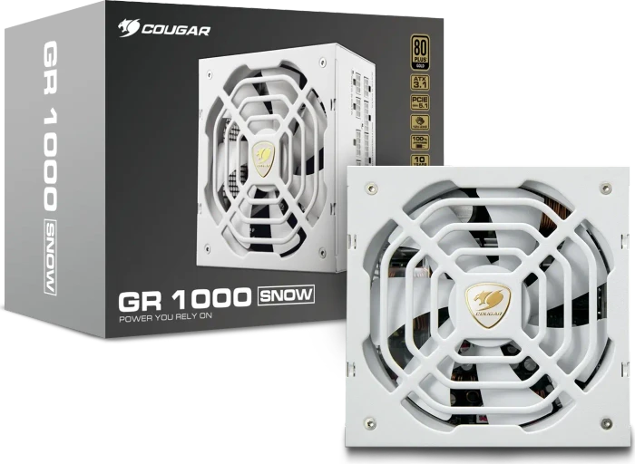 Cougar GR 1000 SNOW weiß 1000W, ATX 3.1