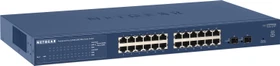 Netgear ProSAFE GS700 Rackmount Gigabit Smart Switch, 24x RJ-45, 2x SFP (GS724T-400)