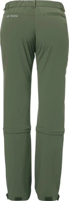 Vaude Farley Stretch Capri T-Zip II Zip-Off Hose lang cedar wood (Damen)