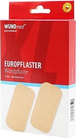 WUNDmed Europflaster, 5 x 10cm, 6 Stück